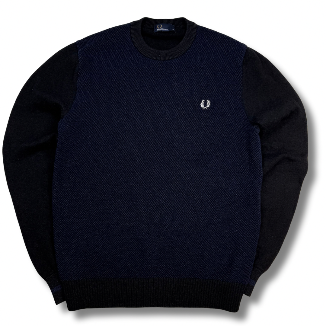 Fred Perry Pullover Blau (M)