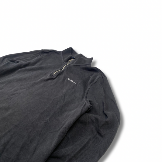 Ben Sherman Zip Schwarz (L)