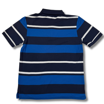 Lonsdale Poloshirt Blau Schwarz Weiß (M)