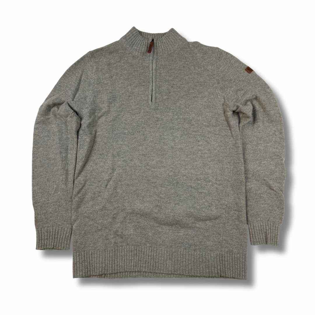 Weekend Offender Half Zip Grau (M)