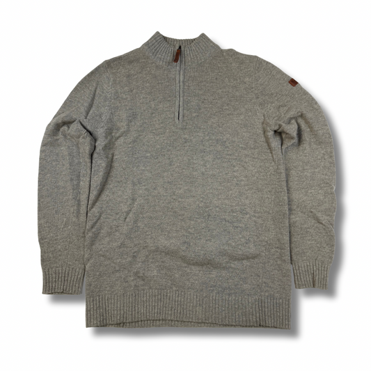 Weekend Offender Half Zip Grau (M)