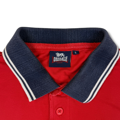 Lonsdale Poloshirt Rot (L)