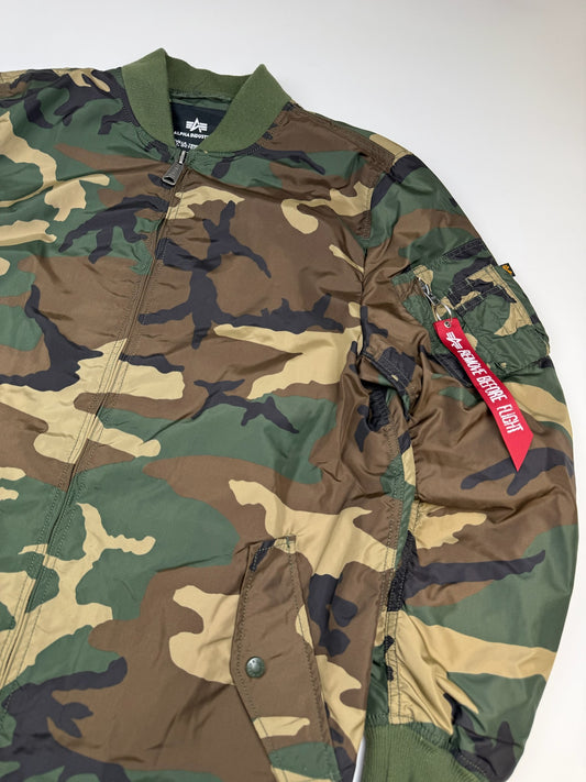 Alpha Industries Parka Olivgrün (L)