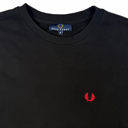 Fred Perry Pullover Schwarz (M)