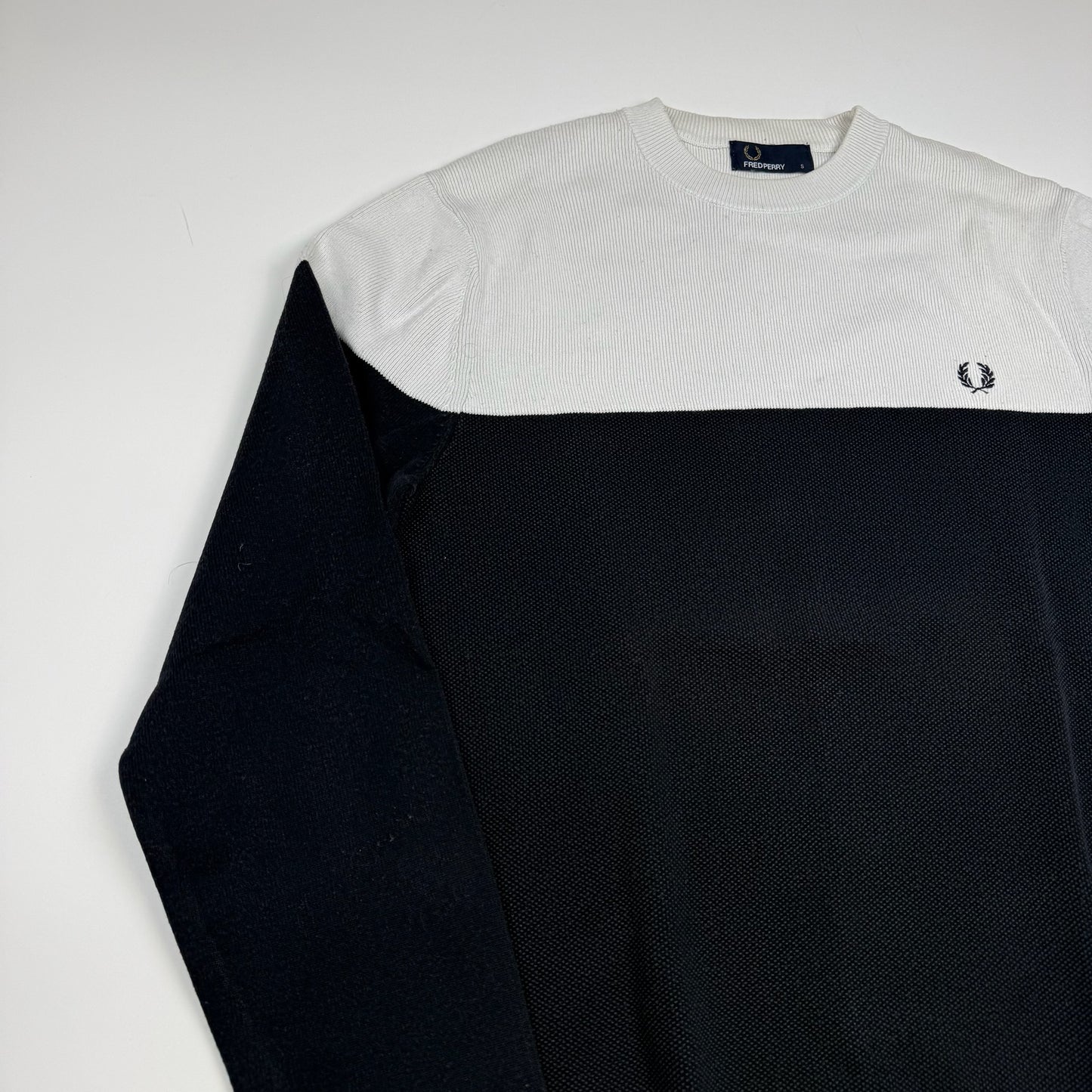 Fred Perry Pullover Blau (S)