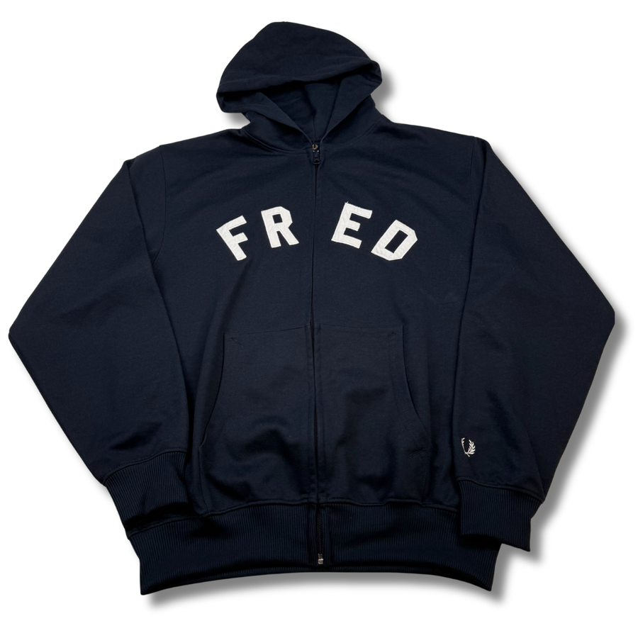 Fred Perry Zipper Navyblau (M)