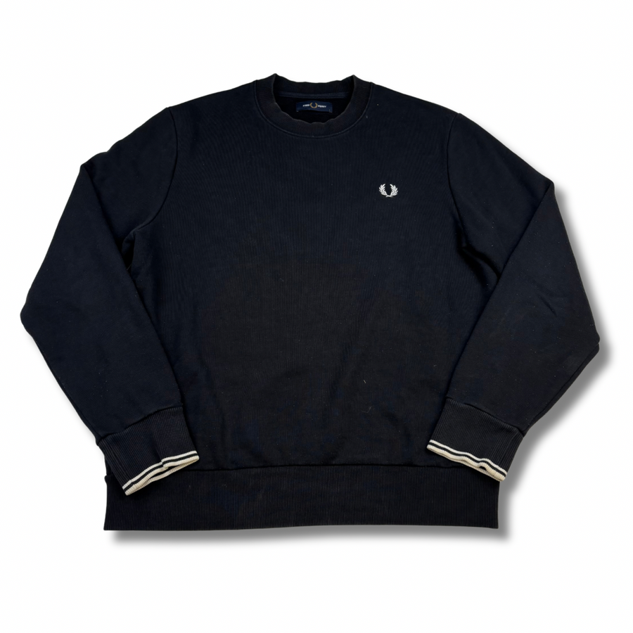 Fred Perry Pullover Schwarz (L)