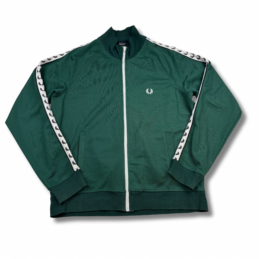 Fred Perry Taped Trainingsjacke Grün (M)