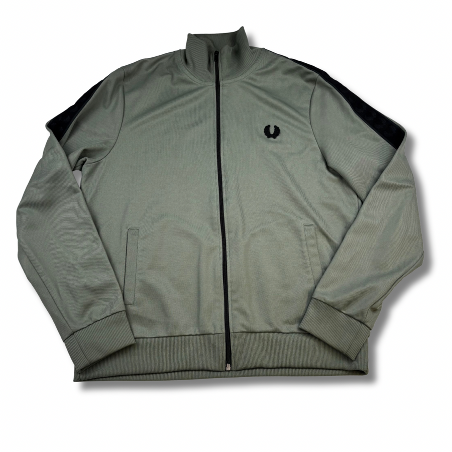 Fred Perry Trainingsjacke Olivgrün (L)