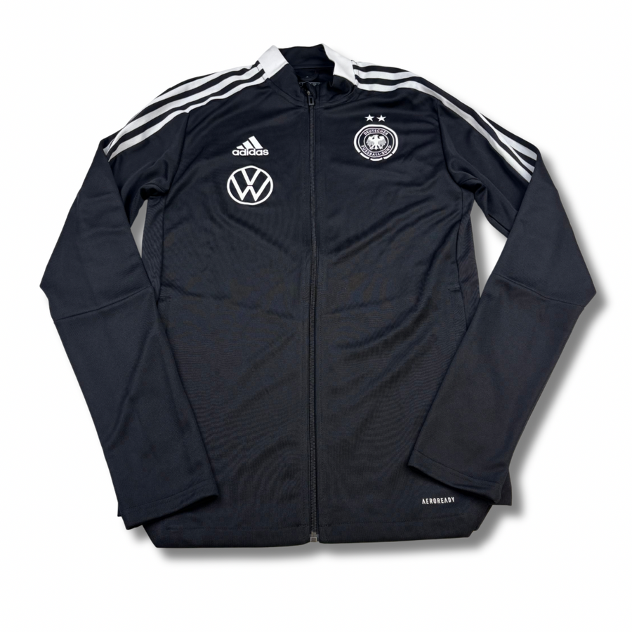 Adidas Deutschland Vintage Trainingsjacke Schwarz (S)