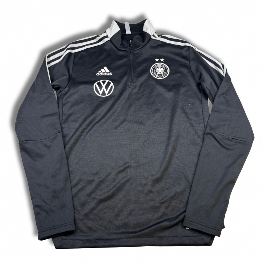 Adidas Deutschland Quarter Zip Schwarz (M)