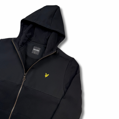 Lyle & Scott Zip-Hoodie Schwarz (M)