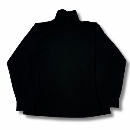 Sergio Tacchini Fleecepullover Schwarz (M)