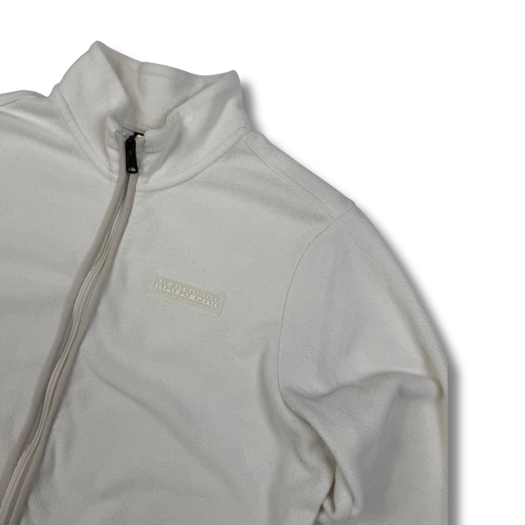 Napapijri Fleece-Pullover Weiß (M)