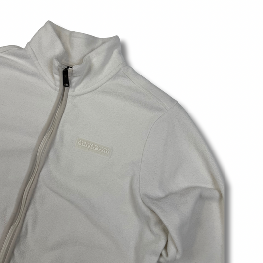 Napapijri Fleece-Pullover Weiß (M)