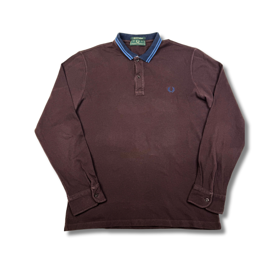 Fred Perry Longsleeve/Pullover Braun (L)