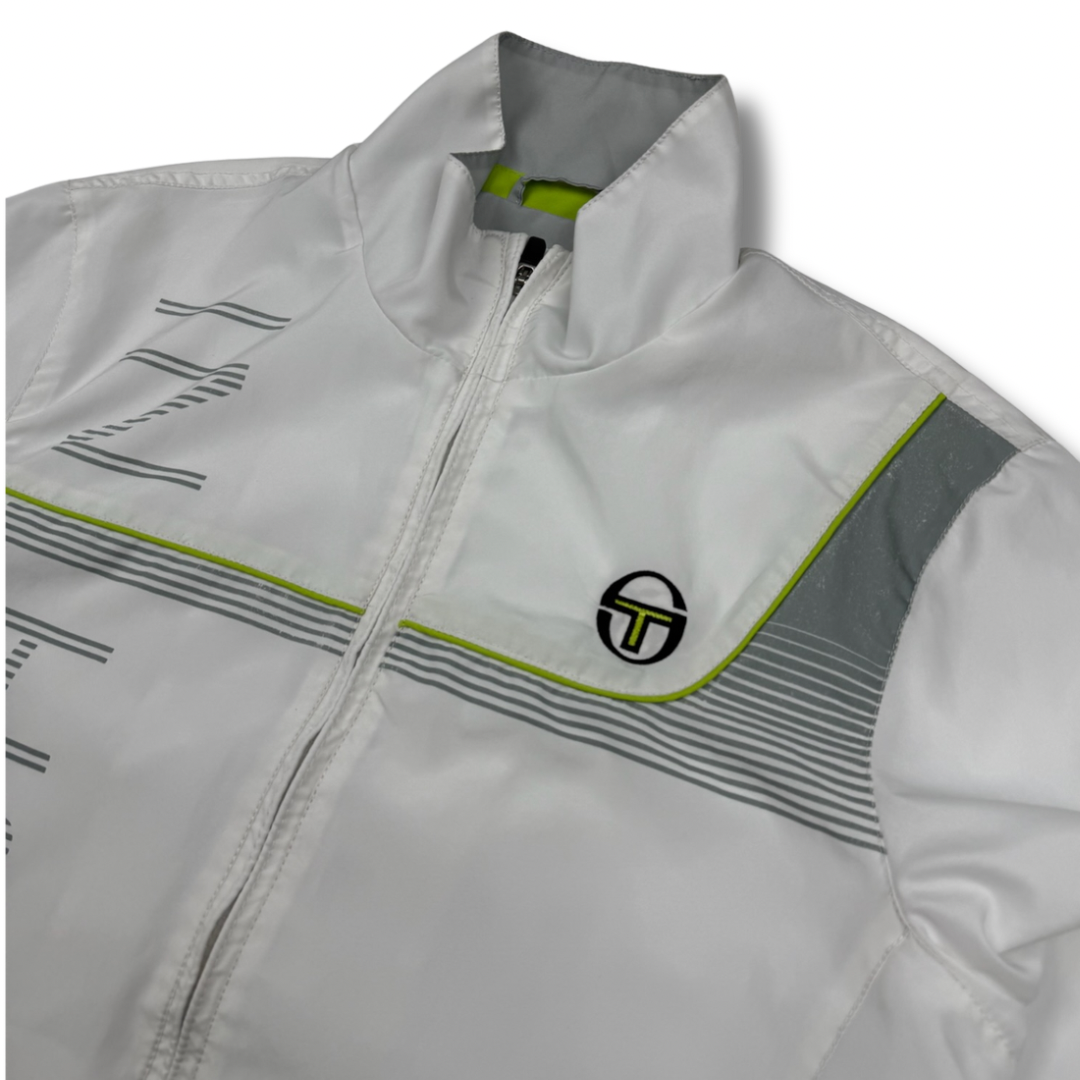 Sergio Tacchini Trainingsjacke Weiß (M)
