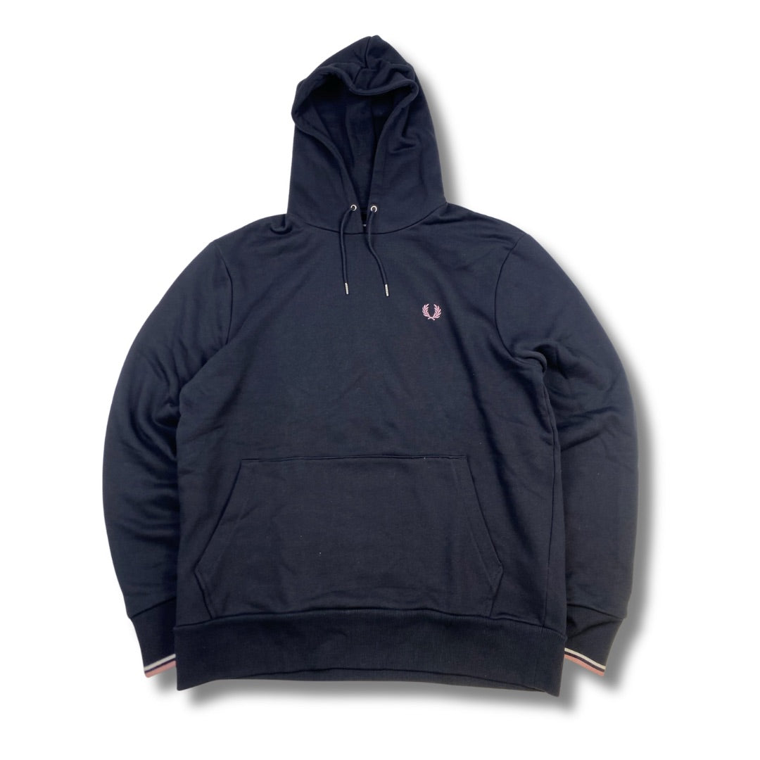 Fred Perry Hoodie Schwarz (L)