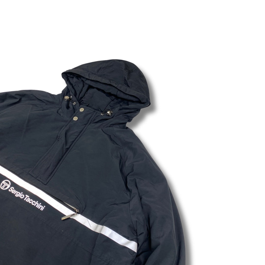 Sergio Tacchini Windbreaker Schwarz (L)