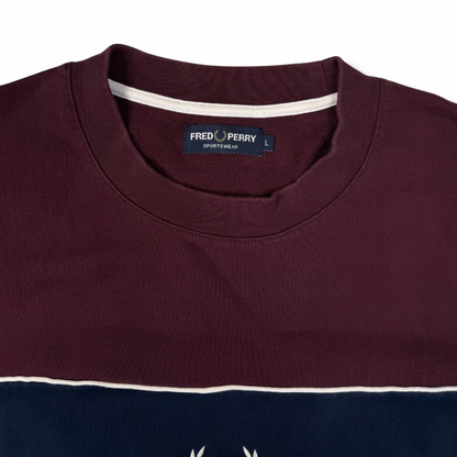 Fred Perry Pullover Rot (L)