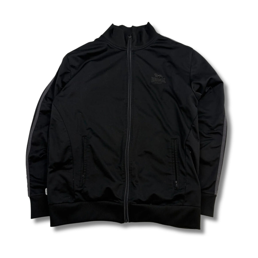 Lonsdale Trainingsjacke Schwarz (L)