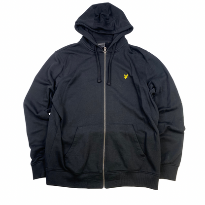 Lyle & Scott Zip-Hoodie Schwarz (L)