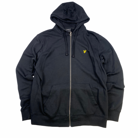 Lyle & Scott Zip-Hoodie Schwarz (L)