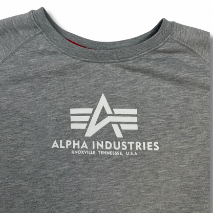 Alpha Industries Pullover Grau (M)
