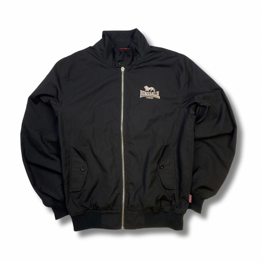 Lonsdale Harrington-Jacke Schwarz (M)