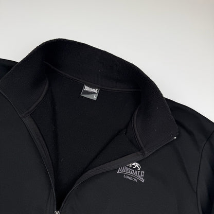 Lonsdale Trainingsjacke Schwarz (L)