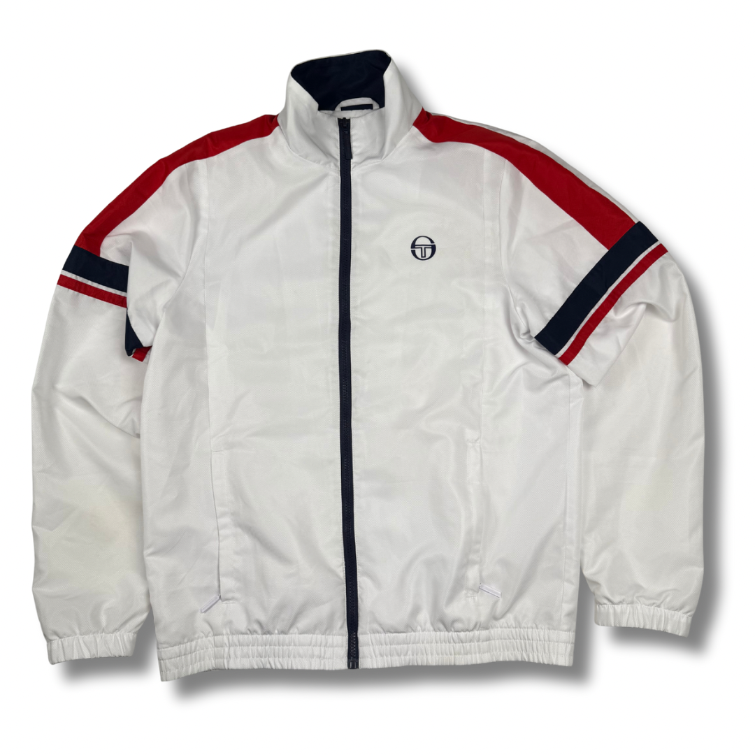 Sergio Tacchini Trainingsjacke Weiß (L)