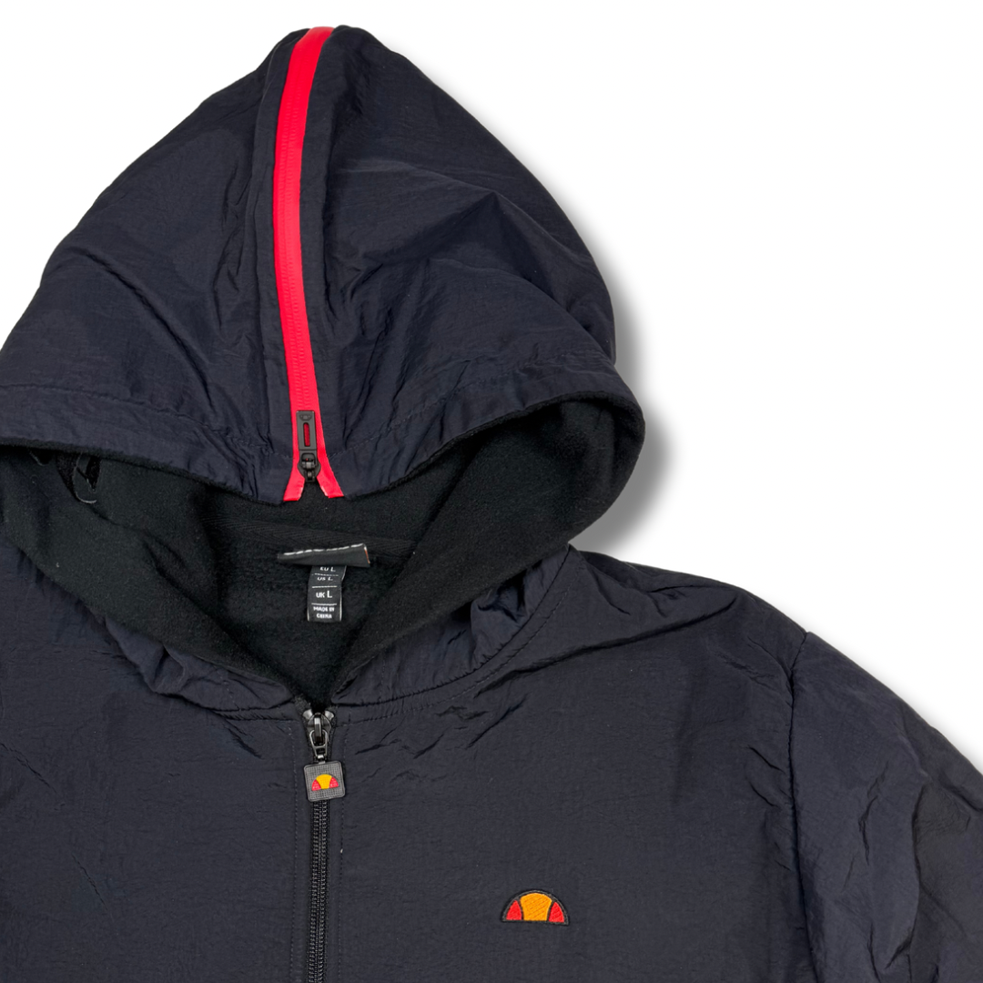 Ellesse Hoodie-Jacke Schwarz (L)