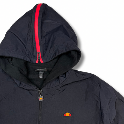 Ellesse Hoodie-Jacke Schwarz (L)