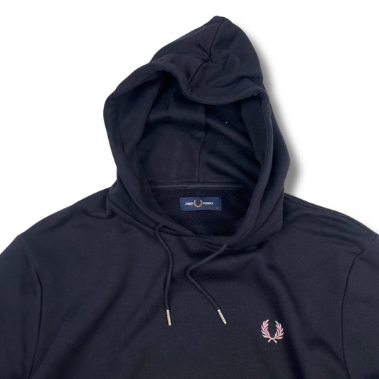 Fred Perry Hoodie Schwarz (L)