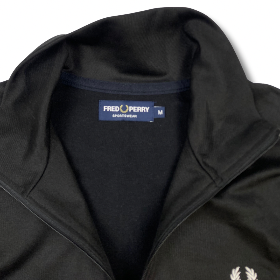 Fred Perry Trainingsjacke Schwarz (M)
