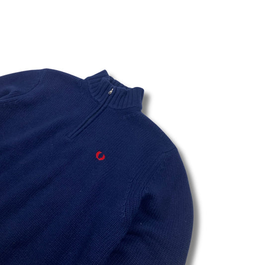 Fred Perry Quarter-Zip Navy (XL)