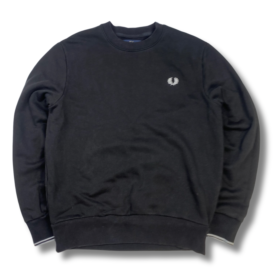 Fred Perry Pullover Schwarz (M)