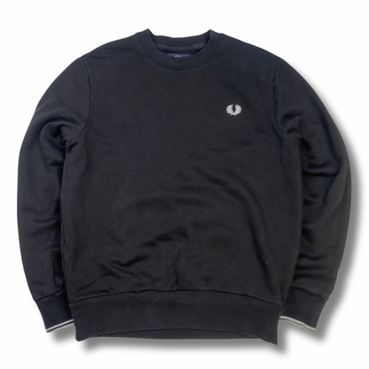 Fred Perry Pullover Schwarz (M)