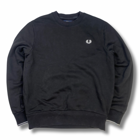 Fred Perry Pullover Schwarz (M)