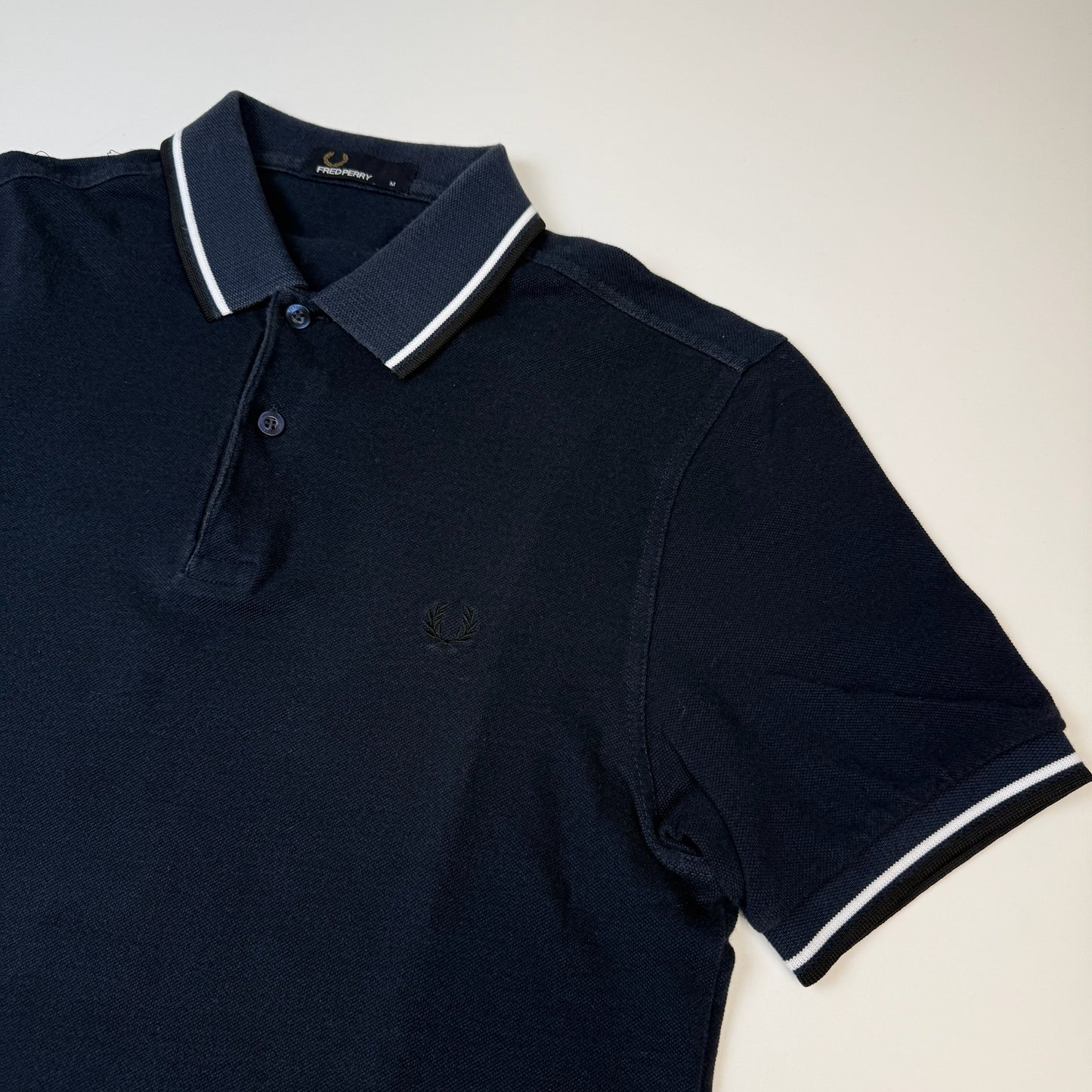 Fred Perry Poloshirt Dunkelblau (M)