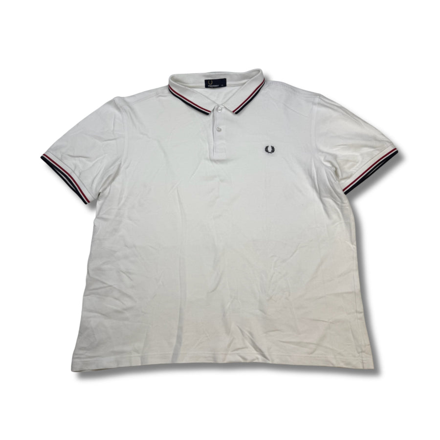 Fred Perry Poloshirt Weiß (XXL)
