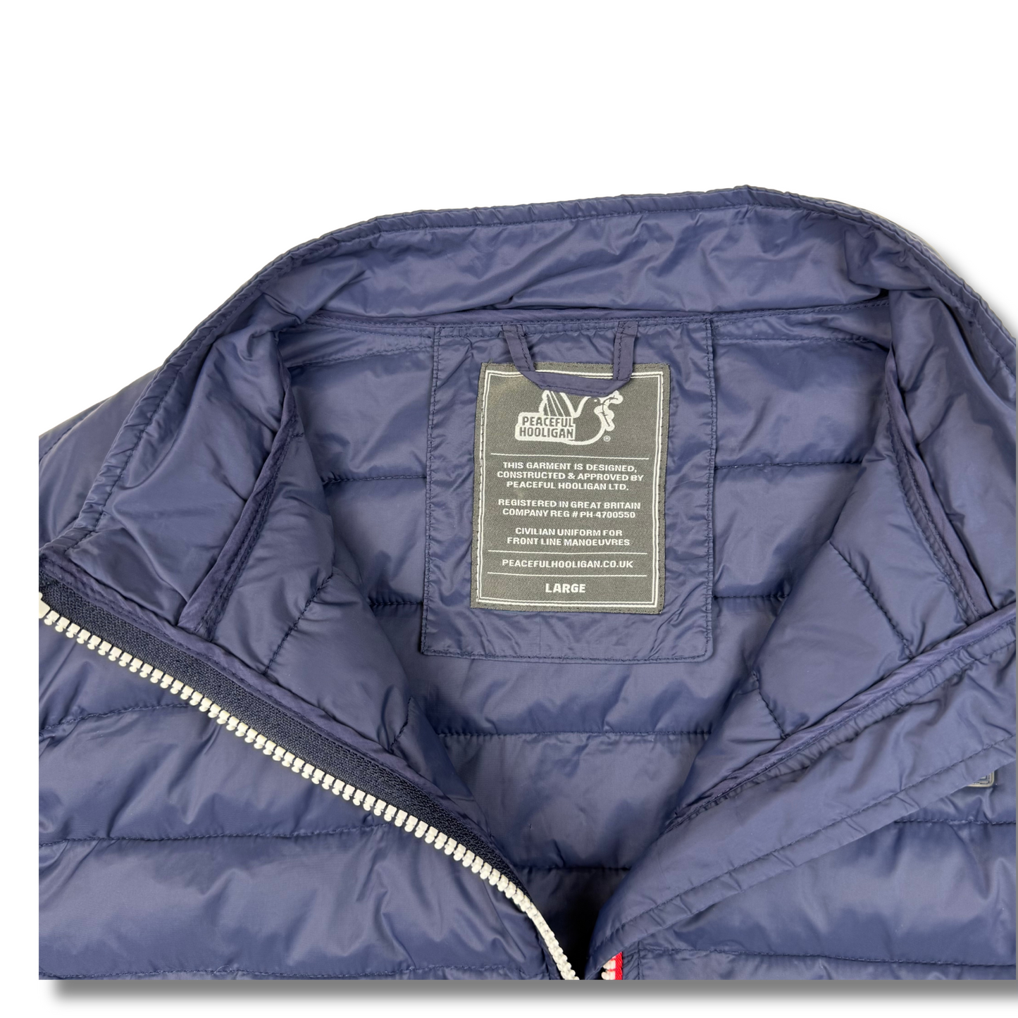 Peaceful Hooligan Weste Blau (L)