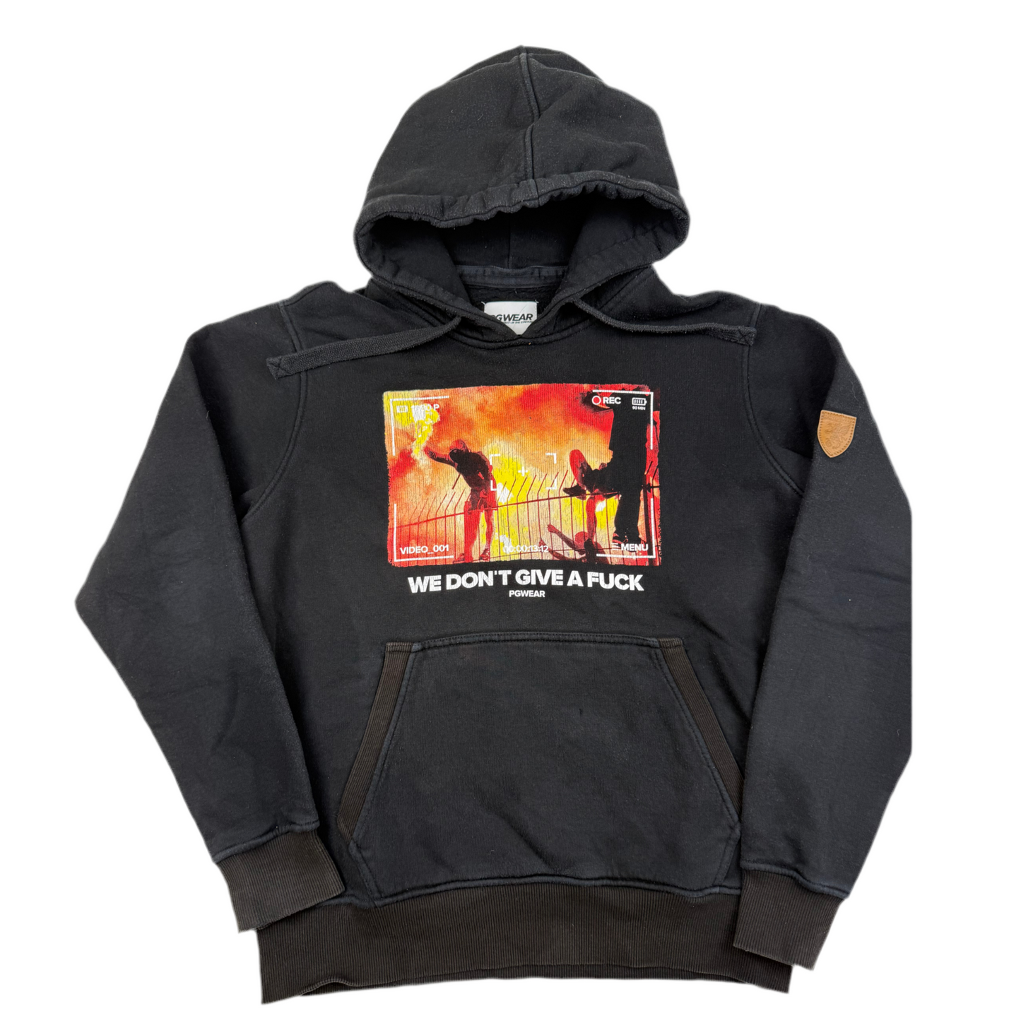 PGwear Pullover “We dont give a f*ck“ Schwarz (S)