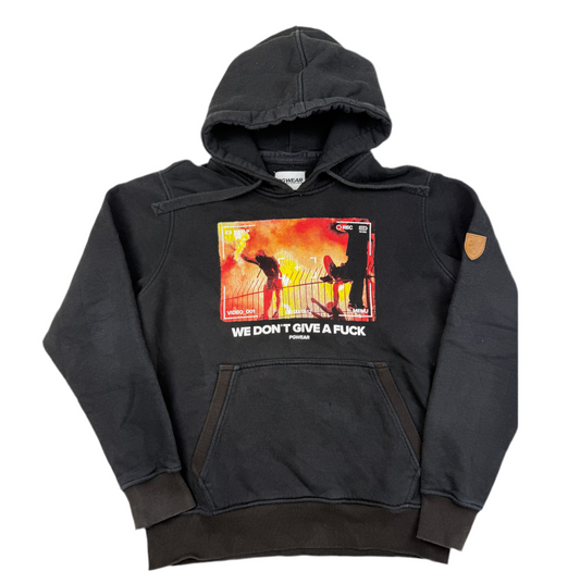 PGwear Pullover “We dont give a f*ck“ Schwarz (S)