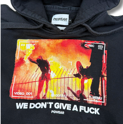 PGwear Pullover “We dont give a f*ck“ Schwarz (S)