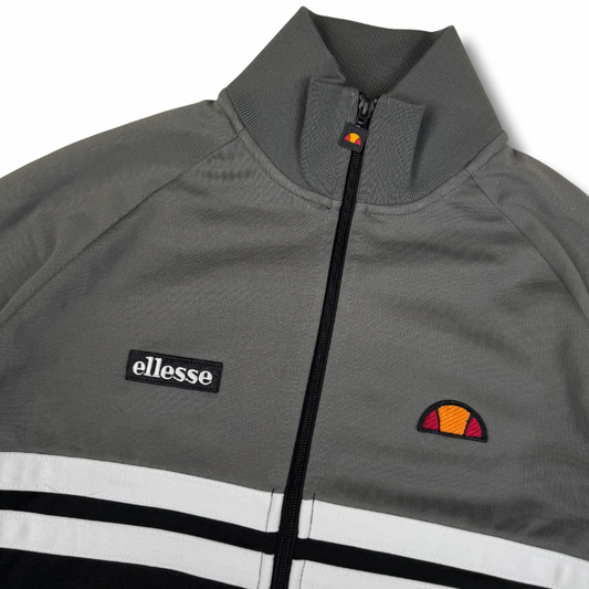 Ellesse Rimini Trainingsjacke Grau-Schwarz (S)