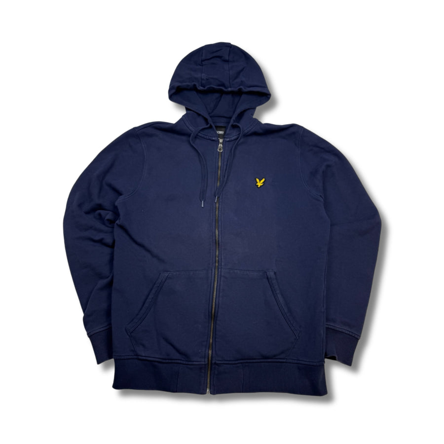 Lyle & Scott Zipper Navy Blau (S)