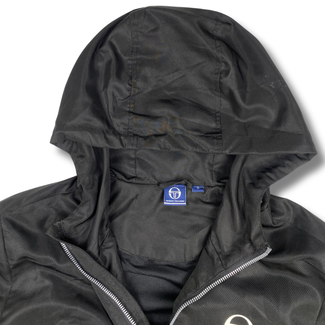 Sergio Tacchini Windbreaker Schwarz (S)
