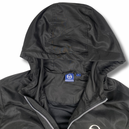 Sergio Tacchini Windbreaker Schwarz (S)