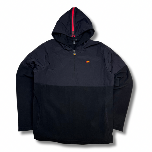 Ellesse Hoodie-Jacke Schwarz (L)